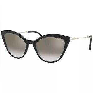 Miu Miu cat eye sunglasses SMU-03U Black